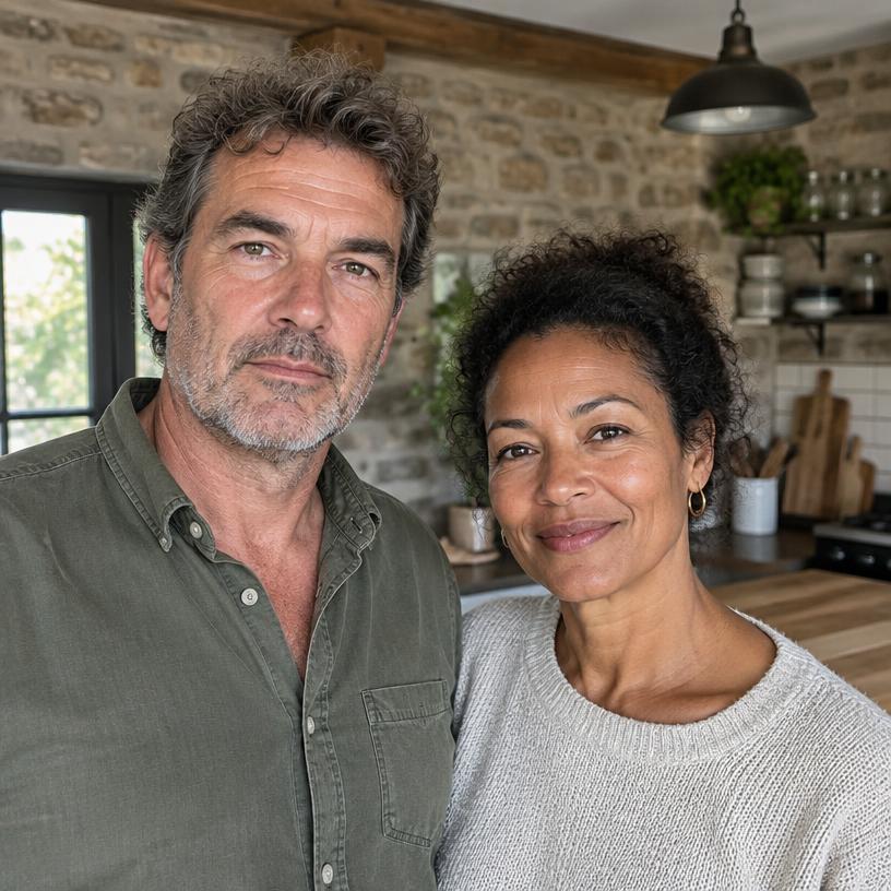 Couple propriétaire d'une location saisonnière