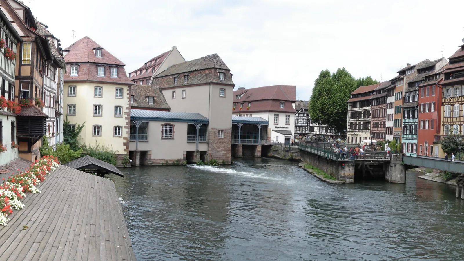 Vue de la Petite France à Strasbourg